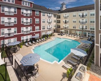 Resort-inspired pool